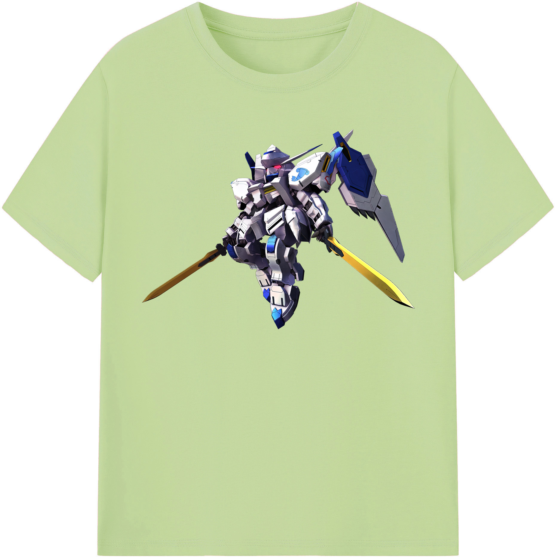 （画像用） 機動戦士ガンダム Mobile Suit Gundam 綿100％半袖Tシャツ（フロントプリント）